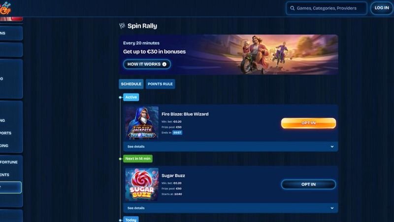 DudeSpin casino giochi